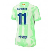 Barcelona Raphinha Belloli #11 Kolmaspaita Naiset 2024-25 Lyhythihainen